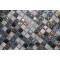 Sample-nimbus Gray Blend Squares 1/2x1/2 1/4 Sheet  Tiles Sample Squares